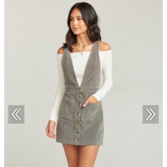 Show Me Your MuMu Dresses & Skirts - Show Me Your MuMu Connelly Overall Corduroy Dress